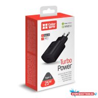   ColorWay AC töltő tápellátó port PPS USB Type-C (25W) fekete (CW-CHS033PD-BK)