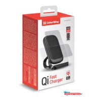   ColorWay Qi gyorstöltő állvány telefonhoz Qi 15W fekete (CW-CHW31Q-BK)