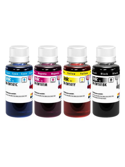 ColorWay T6641-T6644 szett tinta - 100ml (Prémium utángyártott tinta )