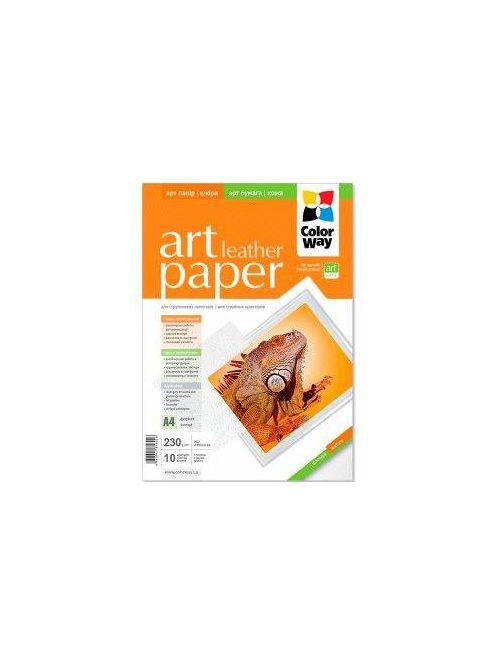 Fotópapír ART glossy bőr 230g/m A4 10 ív