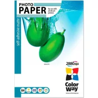 Fotópapír Matte öntapadó 120/80g/m A4 20 ív
