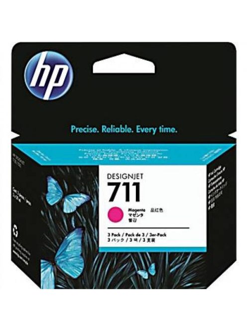 HP CZ135A Patronpack 3 Mgn No.711 (Eredeti)
