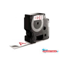   Utángyártott DYMO D1 D53715 24mm x 7m fehér-piros #S0720950