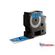   Utángyártott DYMO D1 D53716 24mm x 7m kék-fekete #S0720960