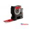 Utángyártott DYMO D1 D53717 24mm x 7m piros-fekete #S0720970