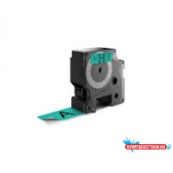   Utángyártott DYMO D1 D53719 24mm x 7m zöld-fekete #S0720990