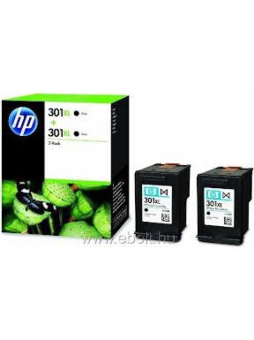 HP D8J45AE Patron 2 pack Bk No.301XL (Eredeti)