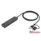 DIGITUS DA-70236 Superspeed 4 portos slim USB 3.0 HUB
