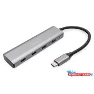 DIGITUS DA-70246 4 portos 4x USB-C 3.1 HUB