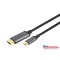 DIGITUS DA-70821 USB C - HDMI A 1,8m szürke video átalakító kábel
