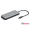 DIGITUS DA-70914 7 portos USB-C 1x HDMI 3x USB 3.2 Gen2 1x RJ45 LAN 1x SD 1x MicroSD 1x PD dokkolóállomás
