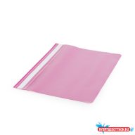 Gyorsfûzõ mûanyag A4, PP Bluering(R) rózsaszín