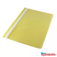 Gyorsfűző műanyag A4, PP Bluering® sárga