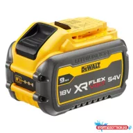 DEWALT Akkumulátor, 18/54V, 9Ah, XR FLEXVOLT, Li-Ion