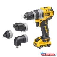   DEWALT Multi Csavarozó 12V, XR, 2x3Ah, Akkumulátor, töltő, tok