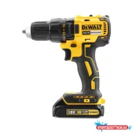   DEWALT Fúrócsavarozó, 18V, 1,5Ah, XR, Li-Ion, kefe nélküli