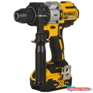 DEWALT Ütvefúró-csavarozó, 18V XR, 2x5Ah