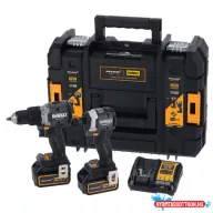 DEWALT Készlet, McLaren, 18V XR, 2x5Ah, szénkefe nélküli