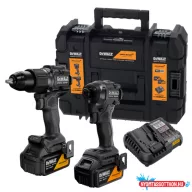   DEWALT Készlet, McLaren F1 Team, DCD86M+DCF86M, 18V XR, 2x5Ah, TSTAK
