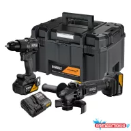   DEWALT Készlet, McLaren F1 Team, DCD86M+DCG45M, 18V XR, 2x5Ah, TSTAK