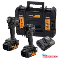   DEWALT Készlet, McLaren F1 Team, DCF86M+DCF92M, 18V XR, 2x5Ah, TSTAK