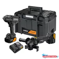   DEWALT Készlet, McLaren F1 Team, DCF99M+DCG45M, 18V XR, 2x5Ah, TSTAK