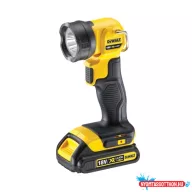   DEWALT LED-Lámpa, 18V, univerzális, akku. és töltő nélkül