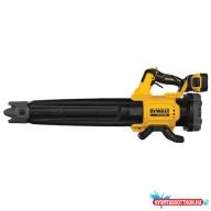 DEWALT Lombfúvó, 18V XR, kefe nélküli, 5Ah, töltővel