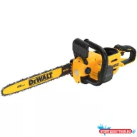   DEWALT Láncfűrész, 54V XR FLEXVOLT, 45cm vezető, akkumulátor és töltő nélkül