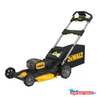   DEWALT Kézi fűnyíró, 2×18V XR (36V), 53cm, akkumulátor és töltő nélkül