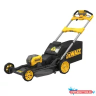   DEWALT Önjáró fűnyíró, 54V XR FLEXVOLT, 53cm, kettős késrendszer, akku nélkül