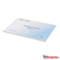   Személygépkocsi menetlevél 100lap,os A4, fekvõ személygépkocsi D.GEPJ.36 Bluering(R)