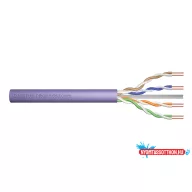   DIGITUS DK-1613-VH-1 Cat.6 U/UTP LSZH 250MHz Eca 100m lila fali kábel