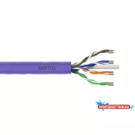   DIGITUS DK-1614-VH-305 Cat.6 U/UTP 250MHz Dca LSZH 305m dob lila fali kábel