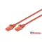 DIGITUS DK-1617-010/R Cat.6 U/UTP LSZH 1m piros patch kábel
