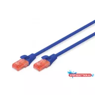 DIGITUS DK-1617-020/B Cat.6 U/UTP LSZH 2m kék patch kábel