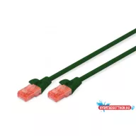 DIGITUS DK-1617-030/G Cat.6 U/UTP LSZH 3m zöld patch kábel