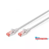   DIGITUS DK-1644-150 Cat.6 S/FTP LSZH 15m szürke patch kábel