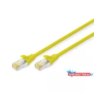  DIGITUS DK-1644-A-010/Y Cat.6A S/FTP LSZH 1m sárga patch kábel