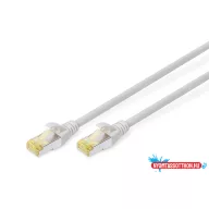  DIGITUS DK-1644-A-015 Cat.6A S/FTP LSZH 1,5m szürke patch kábel