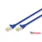 DIGITUS DK-1644-A-020/B Cat.6A S/FTP LSZH 2m kék patch kábel