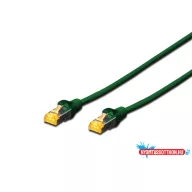   DIGITUS DK-1644-A-020/G Cat.6A S/FTP LSZH 2m zöld patch kábel