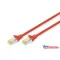 DIGITUS DK-1644-A-020/R Cat.6A S/FTP LSZH 2m piros patch kábel