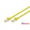 DIGITUS DK-1644-A-020/Y Cat.6A S/FTP LSZH 2m sárga patch kábel