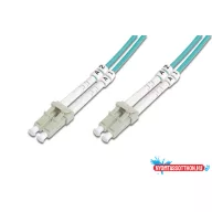   DIGITUS DK-2533-15/3 Duplex 2xLC + 2xLC multimodusú OM3 50/125 LSOH 15m optikai patch kábel