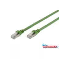   DIGITUS DK-1644-A-PUR-250 Cat.6A S/FTP Poliuretán 25m zöld patch kábel