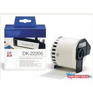   Utángyártott BROTHER DK22205 papírszalag 62mm x 30,48 m IK