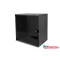 DIGITUS SOHO DN-19 12-U-S-SW 19" 12U 595x540x400mm lapraszerelt üvegajtós fekete fali rack szekrény
