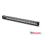 DIGITUS DN-91411 19" 1U 24port moduláris fekete üres patch panel