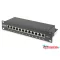 DIGITUS DN-91612S Cat.6 12port asztali fekete árnyékolt patch panel